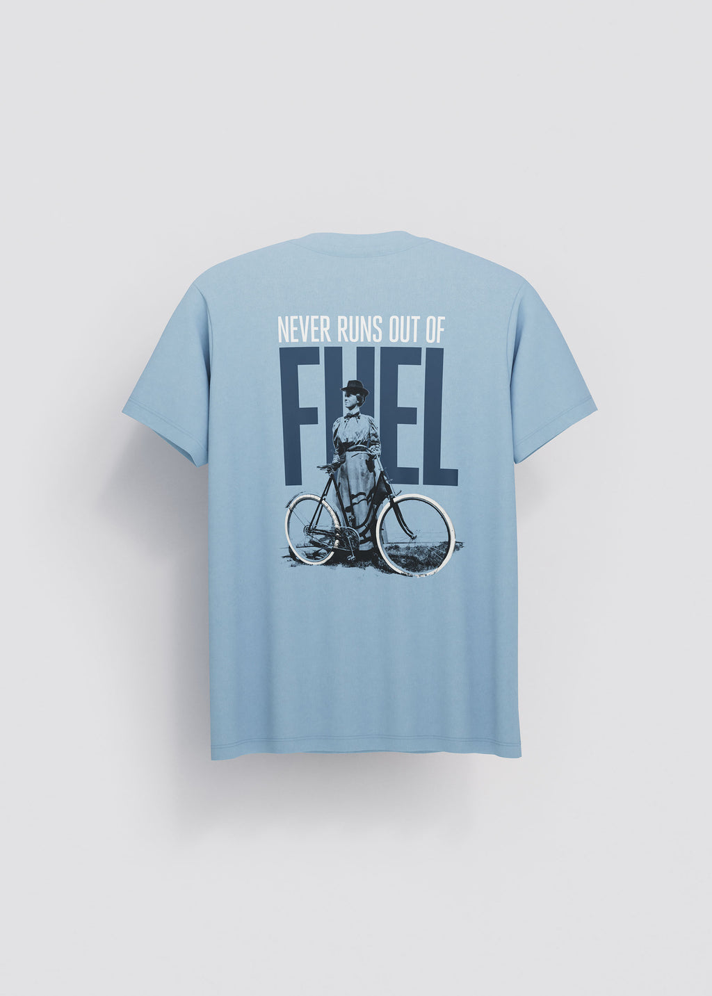 Camiseta NEVER RUNS OUT OF FUEL